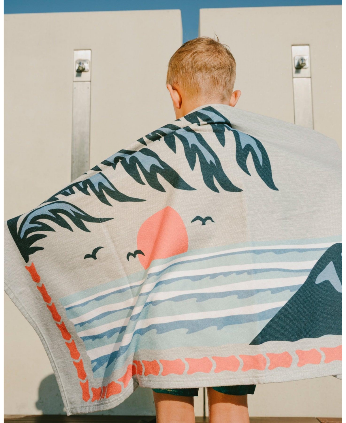 Deux par Deux Toddler Beach Towel - Toddler|Child