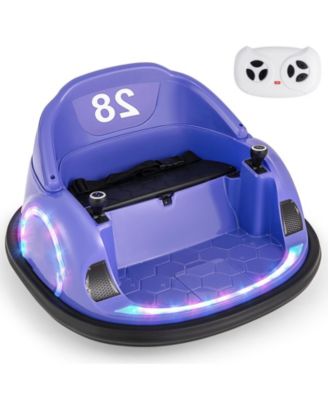 12V 360° Ride on Bumper Car for Toddlers with Remote Control