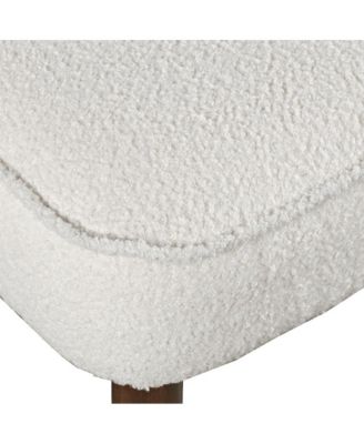 Wes Mid-Century Modern Boucle Upholstery Counter Barstool (Set of 2)