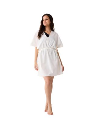 Women's Kaftan-style Beach Cover-up with Side Ties
