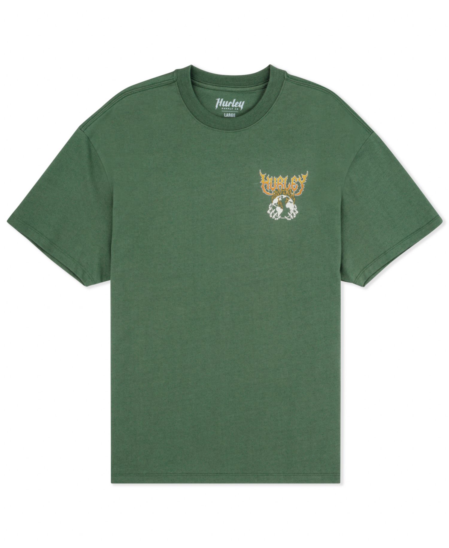 Men's Fire Crewneck T-Shirt