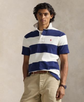 Men's Short-Sleeve Rugby Polo Shirt