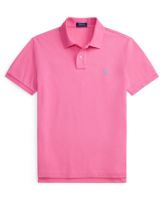 Men's Custom Slim-Fit  Mesh Polo Shirt
