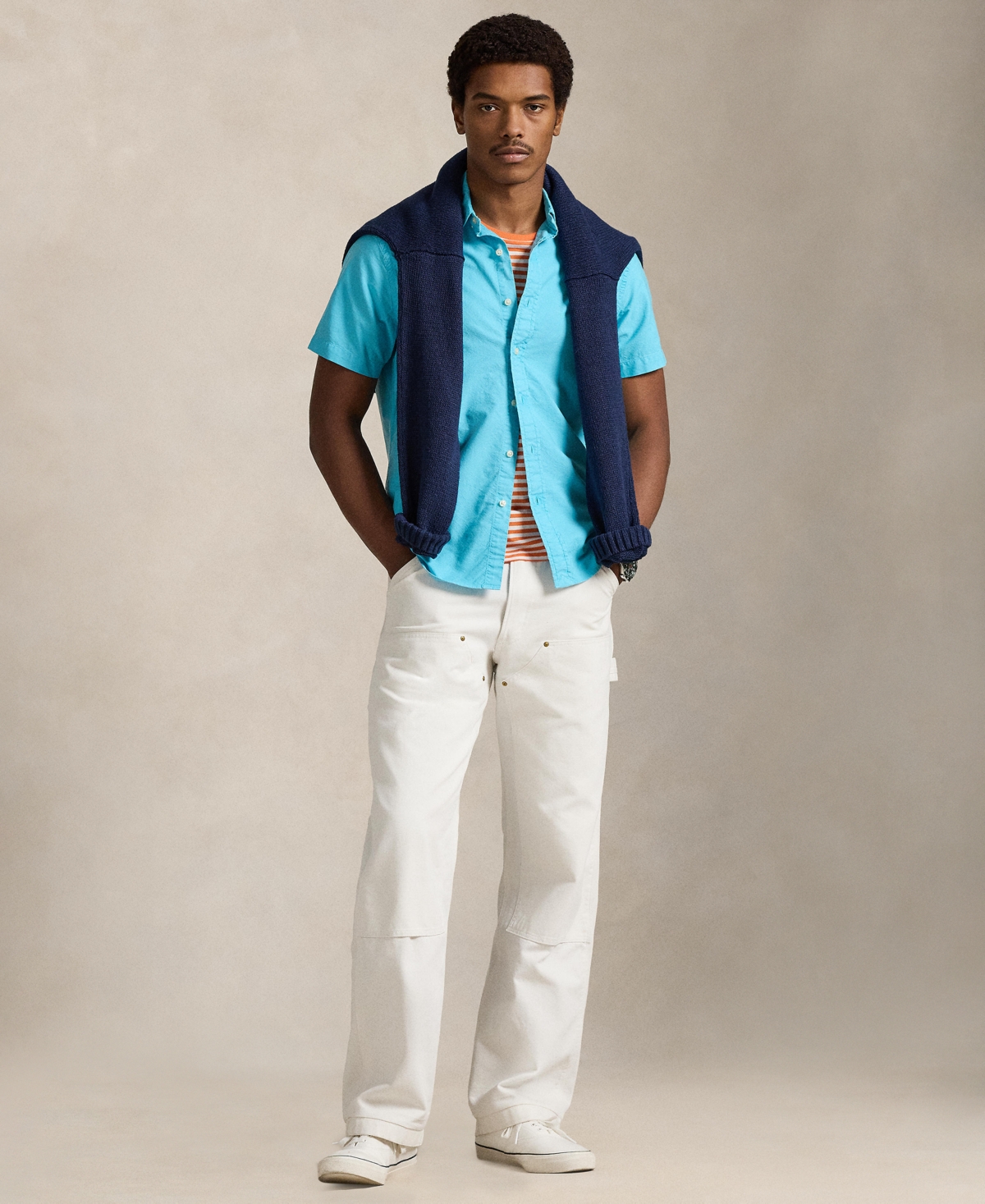 Polo Ralph Lauren Men's Garment-Dyed Oxford Shirt