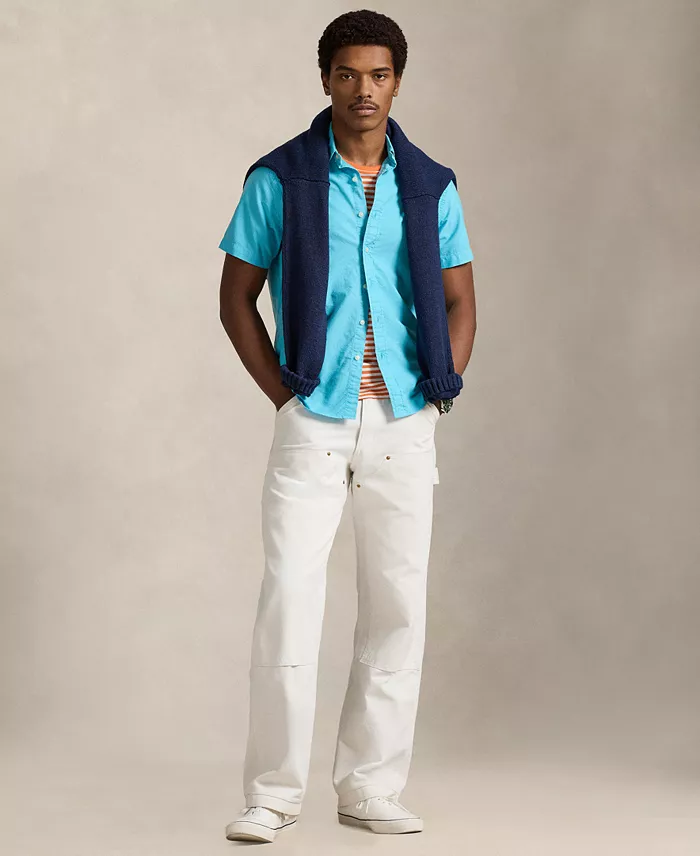 Men's Garment-Dyed Oxford Shirt - thumbnail 2