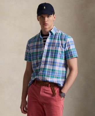 Men's Classic-Fit Short-Sleeve Oxford Shirt