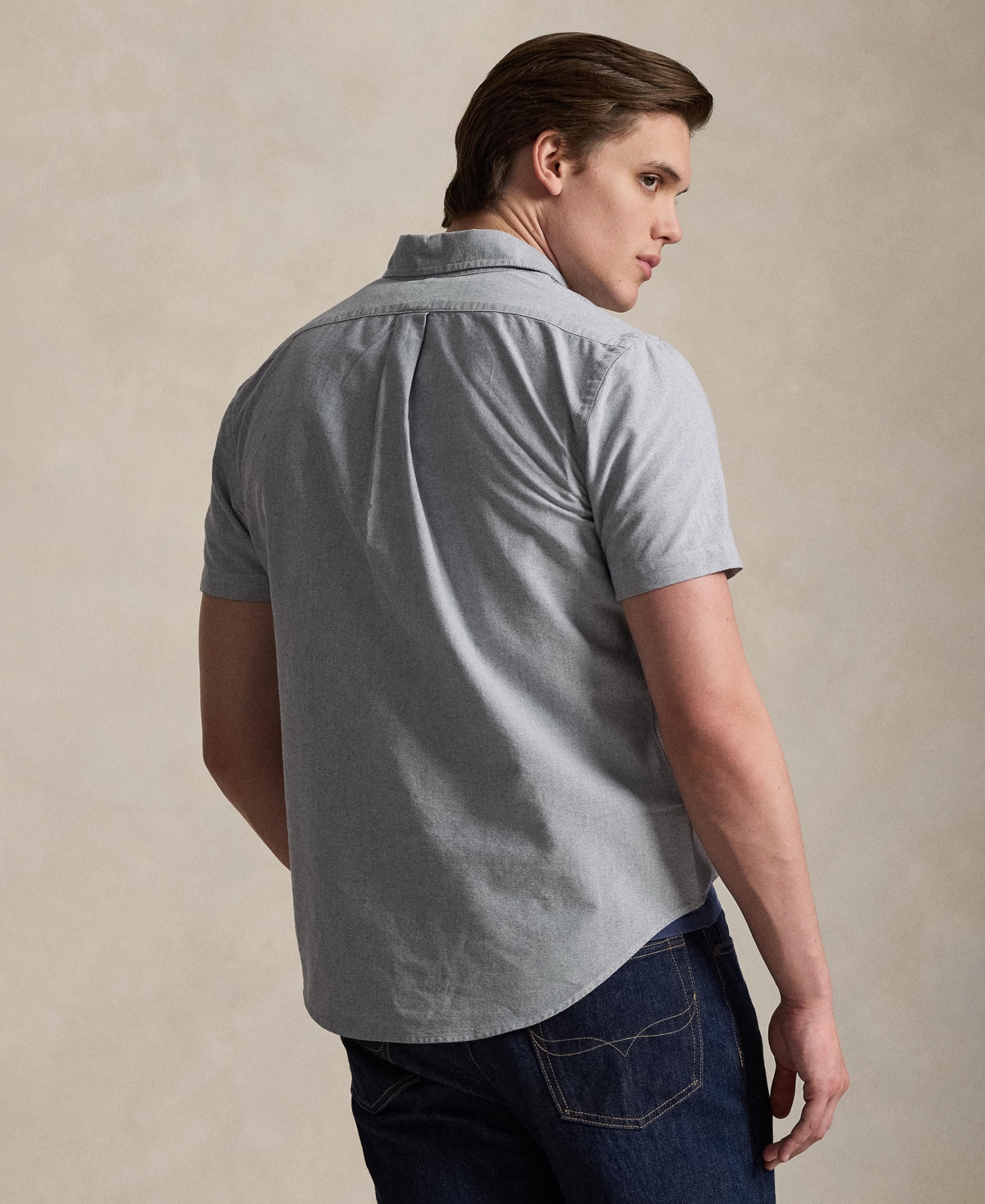 Polo Ralph Lauren Men's Classic-Fit Short-Sleeve Oxford Shirt