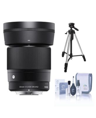 30mm f/1.4 DC DN Contemporary Lens for Sony E with Tripod