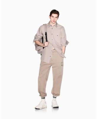 Men's Long Sleeve Ripstop Pocket Shirt