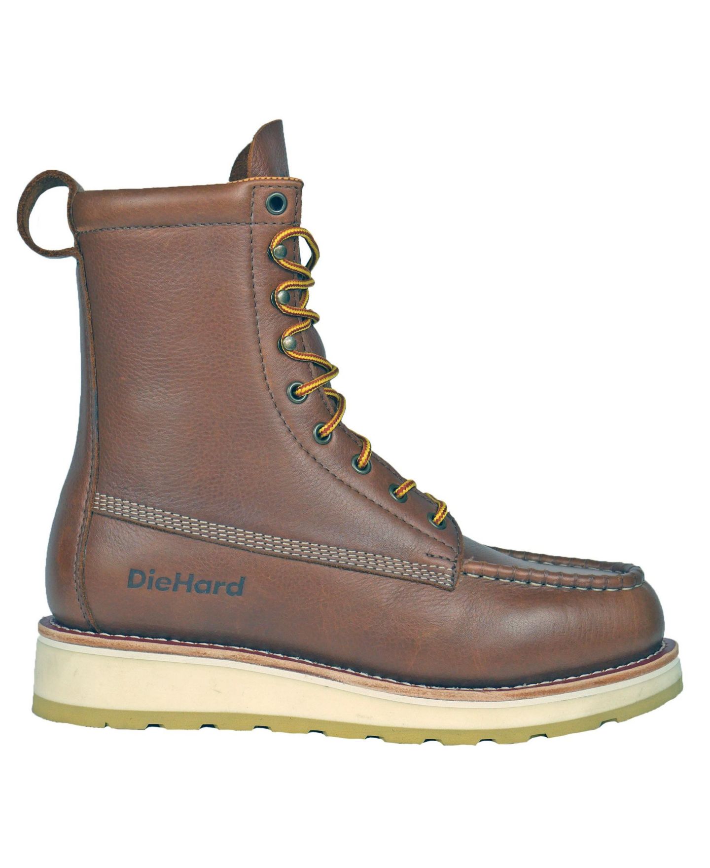 Мужские ботинки DieHard Malibu 8 Inch Composite Toe Work Boot, цвет: Коричневый — фото 2