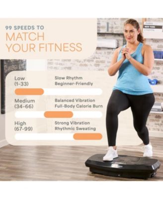Hovert 3D Vibration Plate Machine – Dual Motor Oscillating Platform for Full Body Workout, Recovery, Strength & Circulation