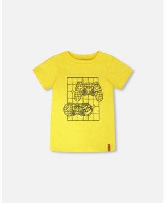 Big Boys ganic Cotton Jersey T-Shirt with Gamer