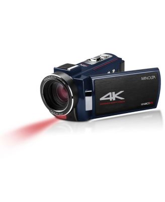 MN4K25NV 4K Ultra HD 30MP 3" Touchscreen Camcorder with Night Vision
