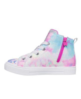 Little Girls Twinkle Toes: Twinkle Sparks - Butterfly High Top Light-Up Casual Sneakers from Finish Line