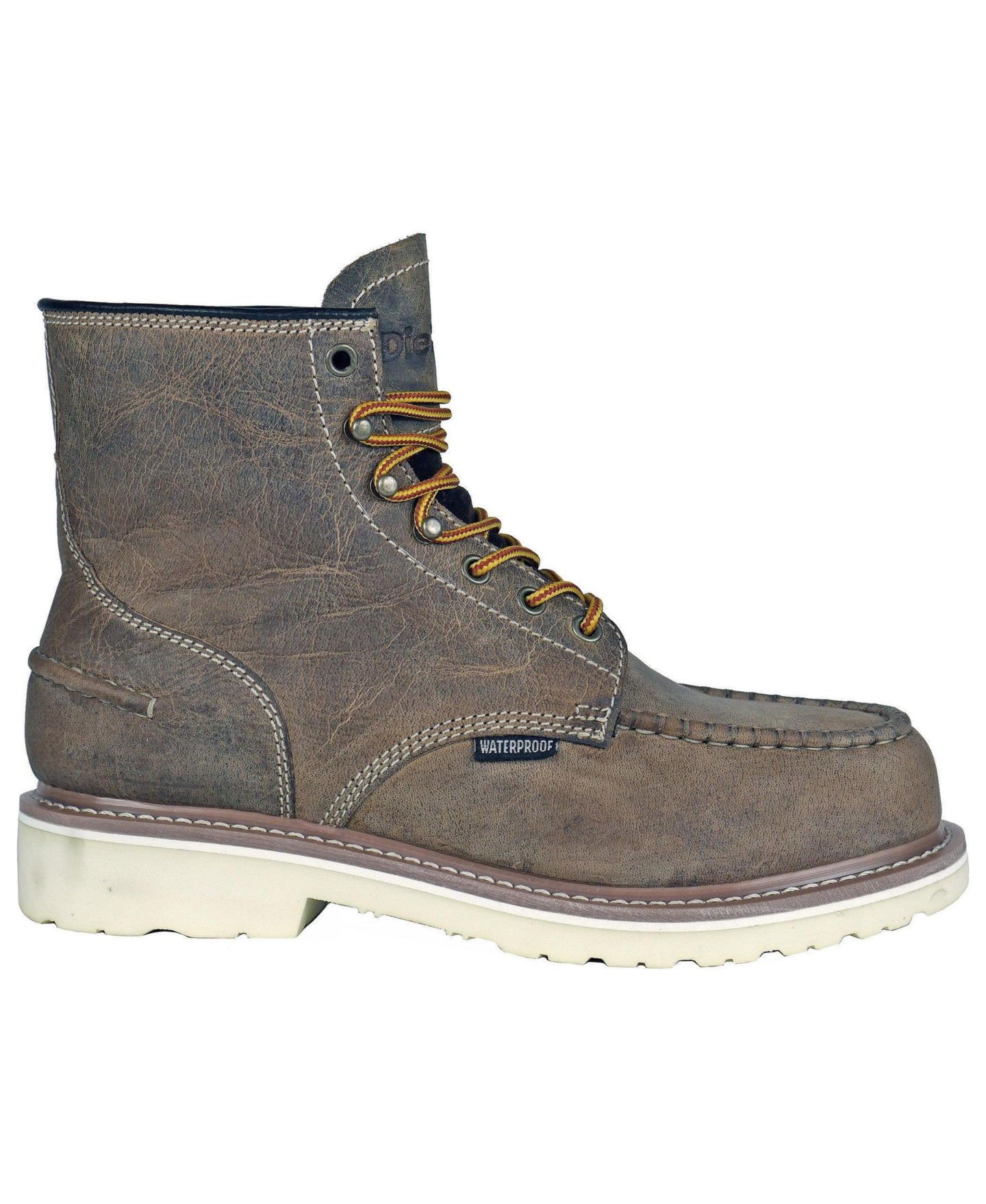 Мужские ботинки DieHard Monte Distressed Soft Toe Work Boot, цвет: Коричневый — фото 2