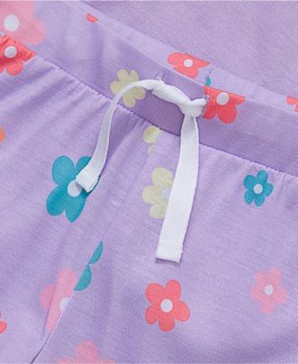 Big Girls Short Sleeve Tee and Shorts Pajama Set