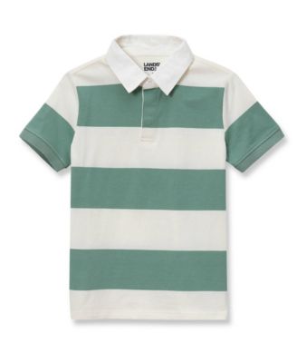 Boys Short Sleeve Rugby Polo Shirt