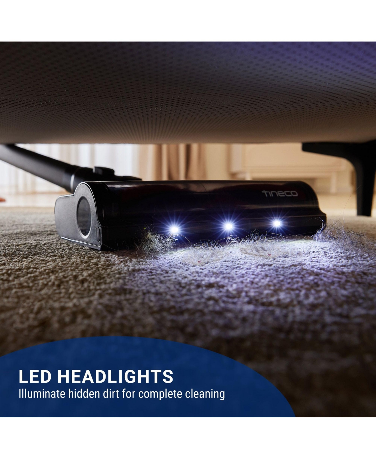 Tineco GO201 Cordless Stick Vacuum Multi Surface Cleaning on Carpets & Hard Floors