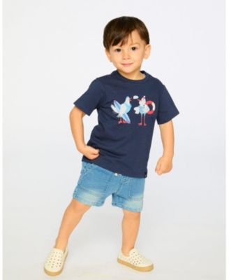 Toddler Boys Cotton Short-Sleeve T Shirt
