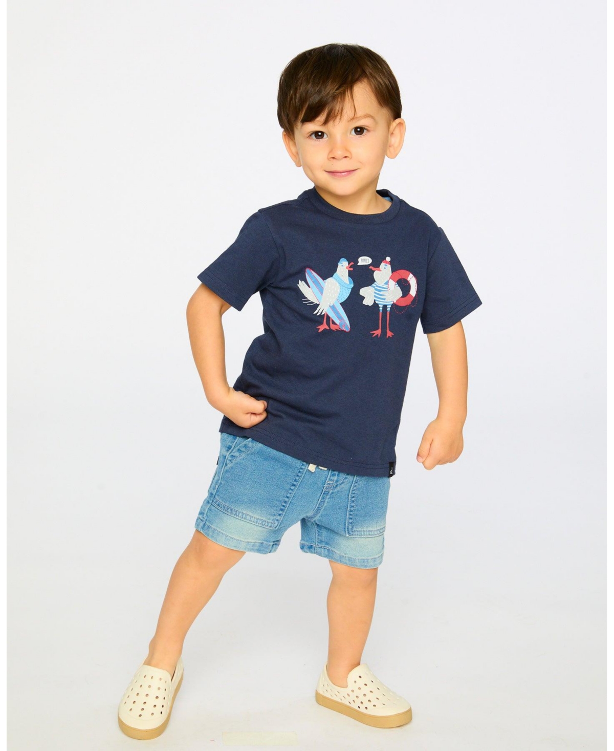 Deux par Toddler Boys Cotton Short-Sleeve T Shirt