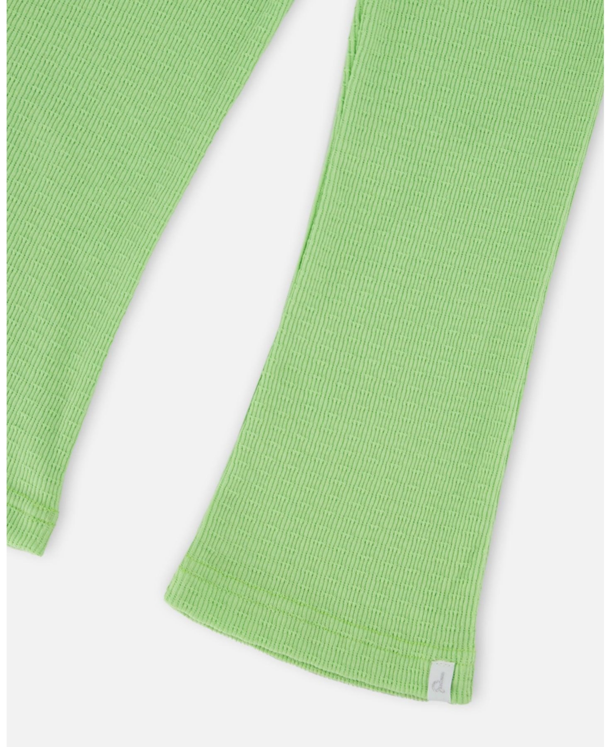 Deux par Baby Girls Crinkle Jersey Leggings