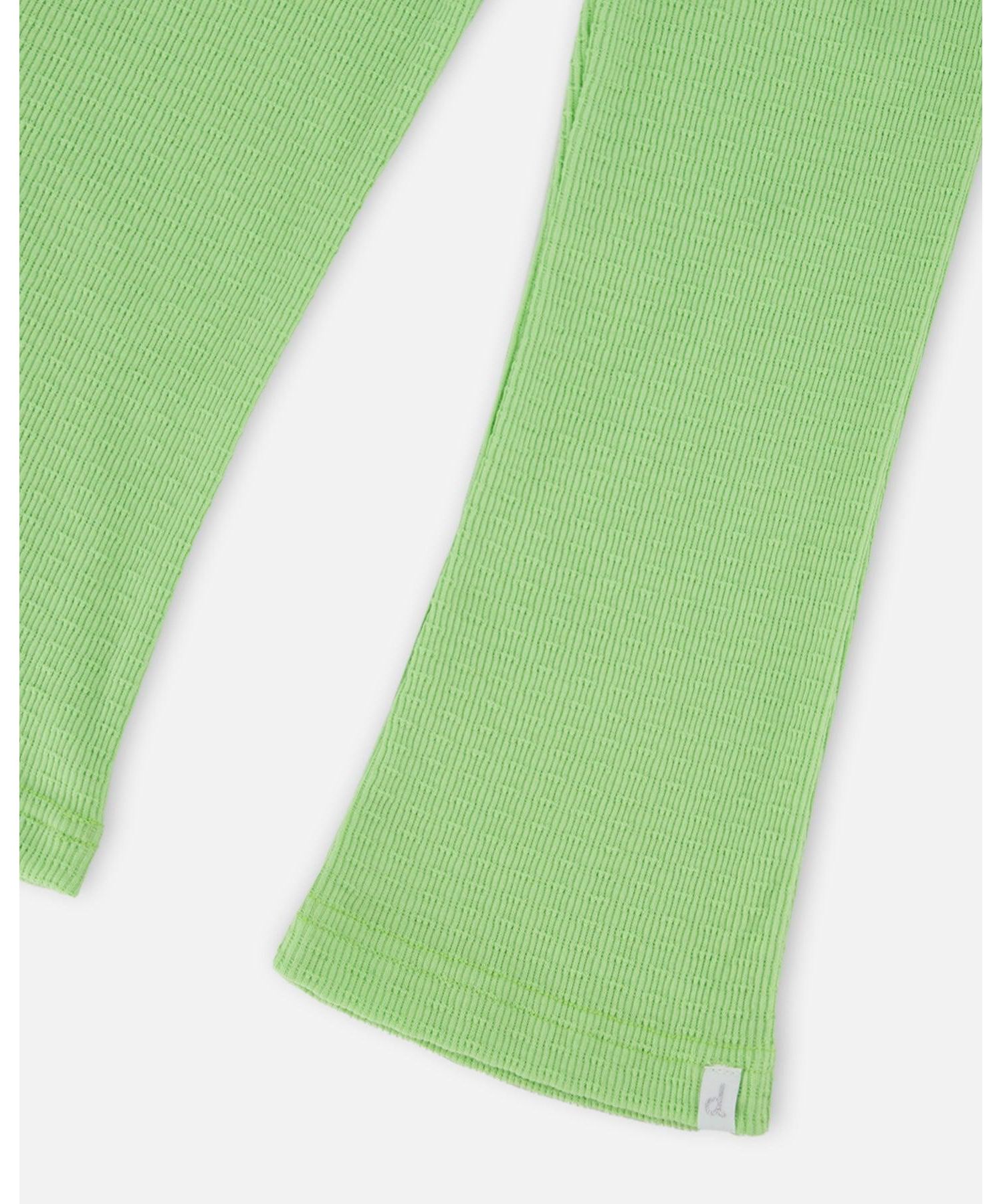 Baby Girls Crinkle Jersey Leggings