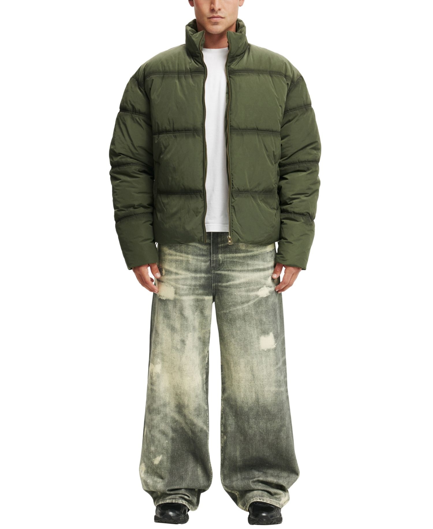 Men's Regular-Fit Puffer Jacket
