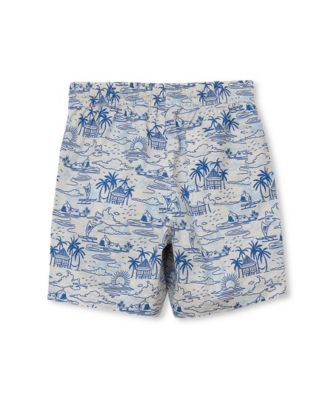 Boys Linen Slub Shorts