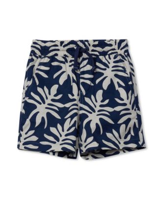 Little And Big Boys Linen Slub Shorts