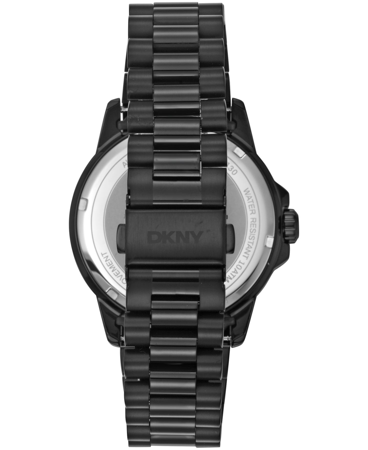 Мужские часы DKNY Sport Watch Black Dial Black Stainless Steel Bracelet Watch, 43mm — фото 3