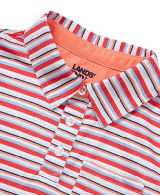 Boys Short Sleeve Adventure Performance Polo Shirts