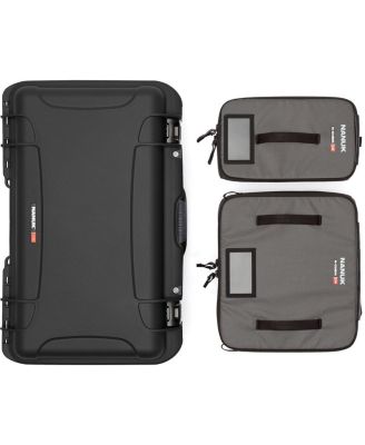 Media Series 935 Wheeled Waterproof Hard Case with N-Cubik 13S, 13M Inserts and Lid Organizer