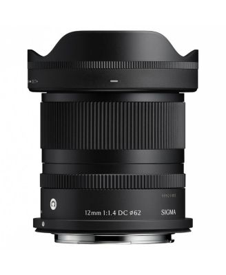 12mm f/1.4 DC Contemporary Lens for Canon RF, Bundle with 62mm Filter Kit, PC Software Kit, Cap Keeper and Cleaning Kit