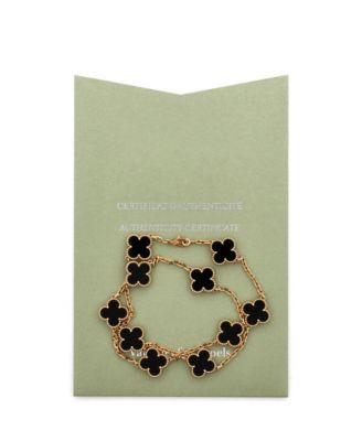 Vintage Alhambra 10 Motifs Necklace