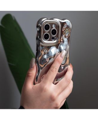 Chrome Bubbles iPhone 14 Pro Max Case