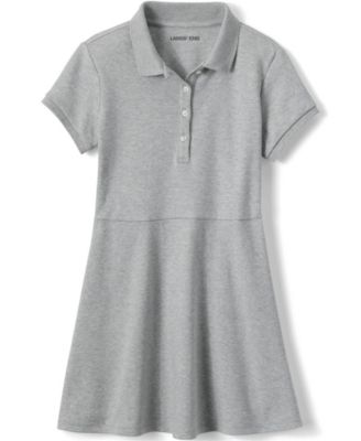 Little Girls Short Sleeve Interlock Polo Dress