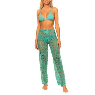 Women's Sea Strings Macrame Pants Cover-ups