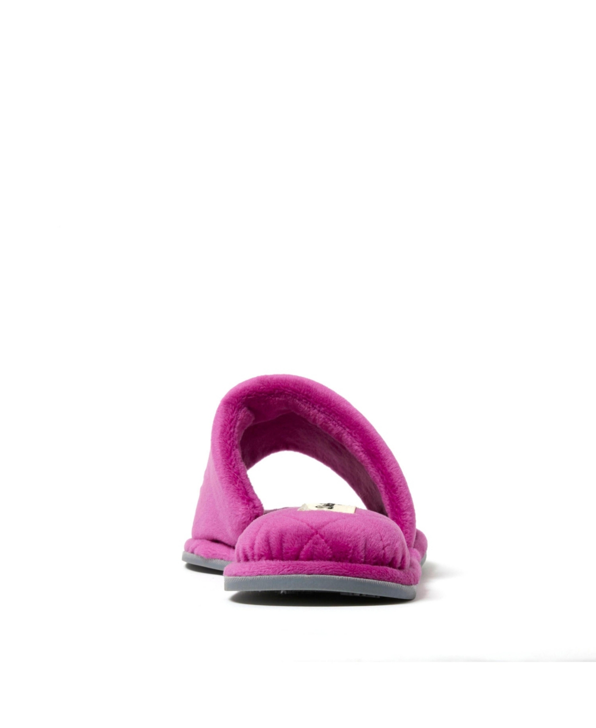 Dearfoams Women's Beatrice Microfiber Velour Slide House Slipper