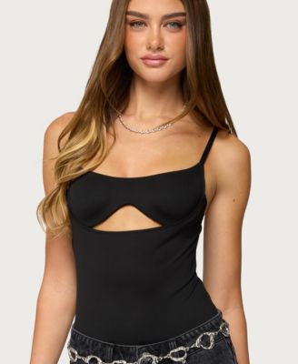 Women's Shulah Cutout Cupped Bodysuit