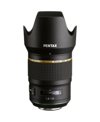 HD Pentax-D FA 50mm f/1.4 SDM AW Lens, Bundle with 72mm Filter Kit, Cleaning Kit, Cleaning Cloth, Lens Cap Tether, Lens Cleaner