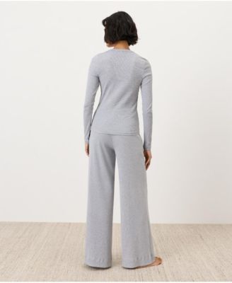 Women's Dream Rib Slim Henley made with organic cotton Top