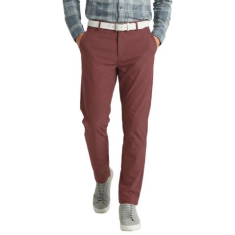 Мужские брюки Level 7 Office-Leisure Collection Stretchy Trouser, цвет: Бордовый