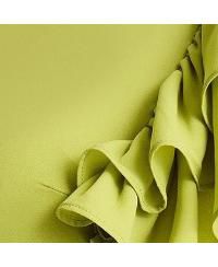 Women's Side Split Ruffle Detail Maxi Dress