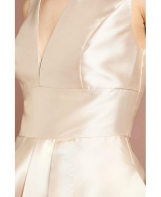 Women's Plunge Waterfall Maxi Dress