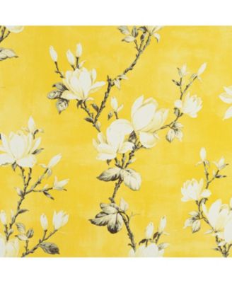 100% Polyester 200 GSM Blossom Printed Blackout Grommet Curtain Panel 54" x 84"