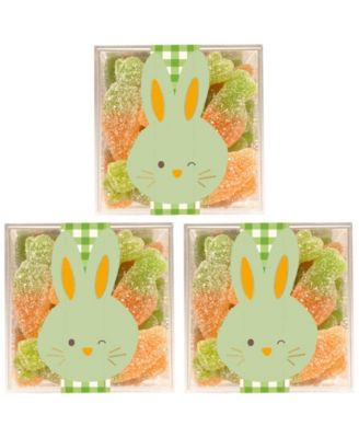 Easter Green Bunny Baby Carrots Candy, 3-PC.