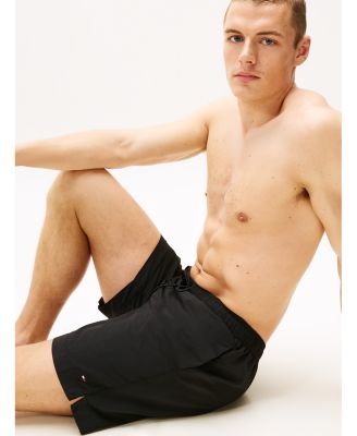 Men's Long Drawstring 7" Swim Trunks