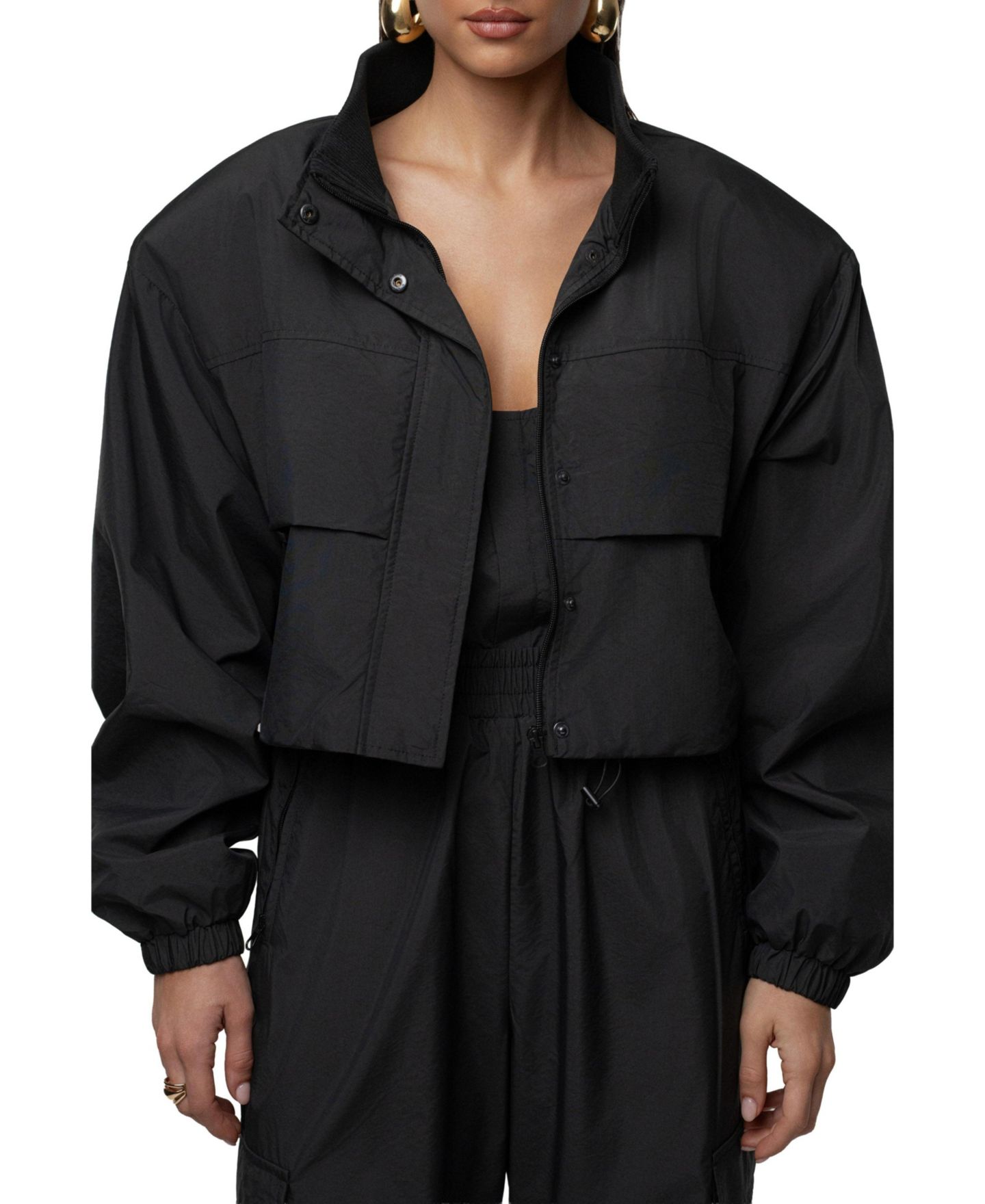 Женская куртка JLUXLABEL Endure, цвет: Чёрный — фото 1
