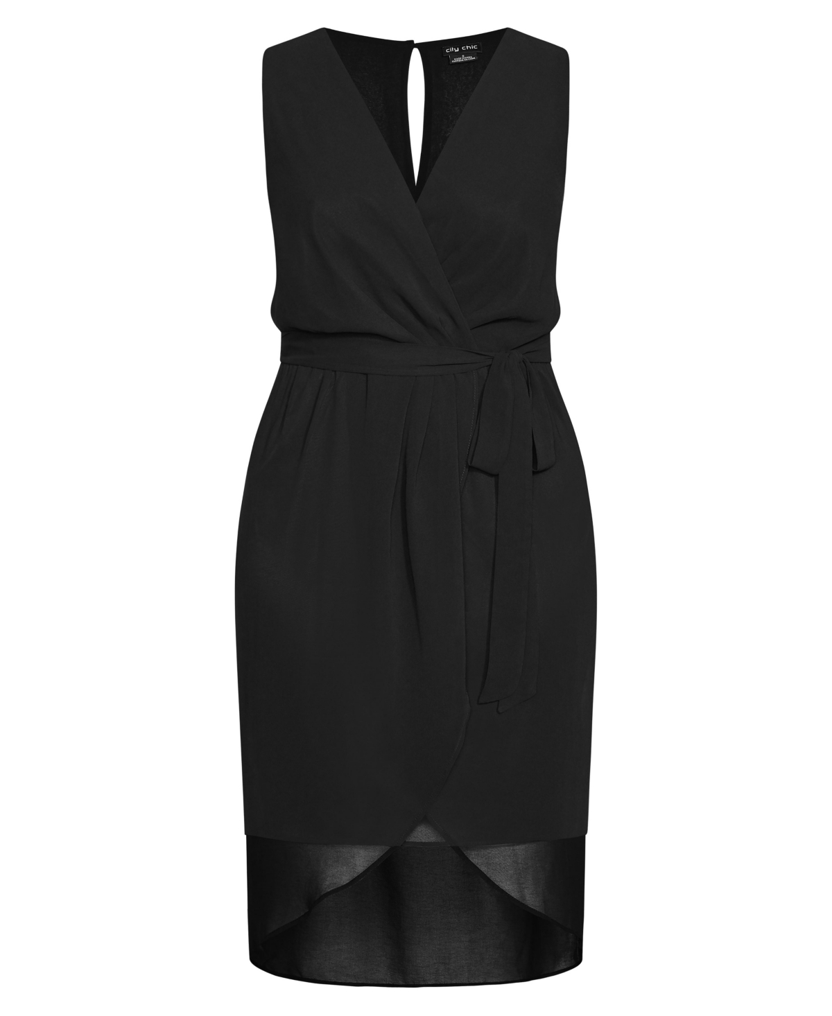 City Chic Women's Tie Dress