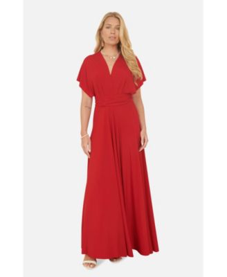 Women's Jersey Stretch Multiway Maxi Dress